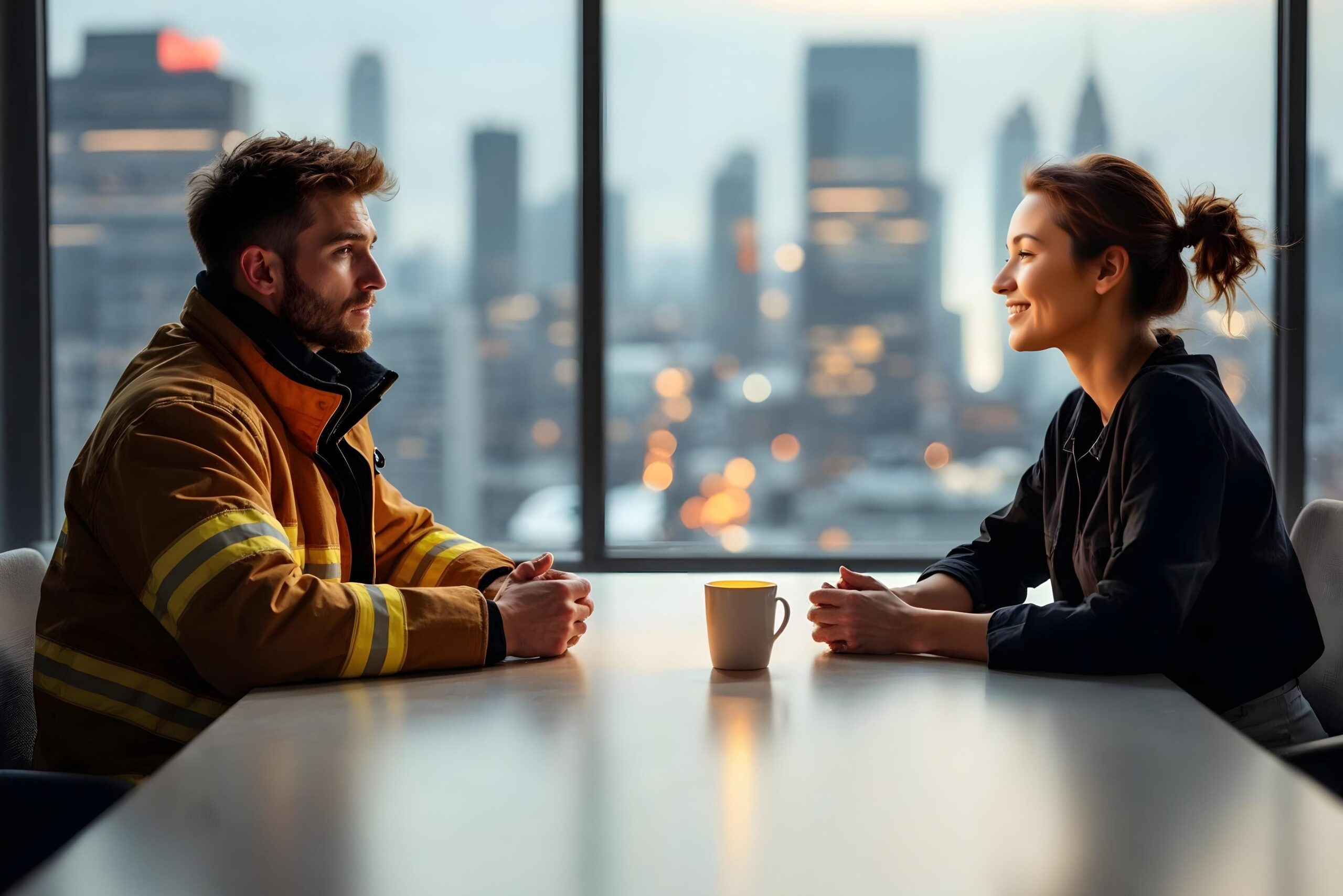 Krisenmanager und Wellnessmanager der Stadt im Gespräch – Strategien zur Stressbewältigung und Unterstützung